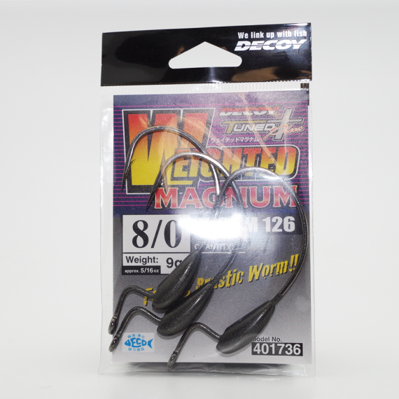 Hamecon Worm 126 gewogen Magnum-lokvogel 1