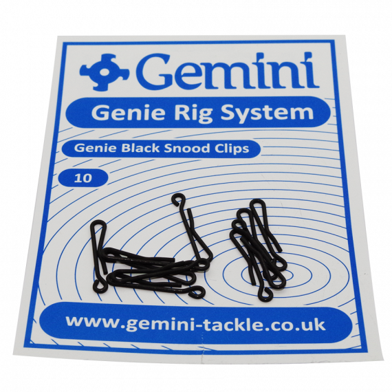 10 Genie Black Mini Link clips GeMini 1