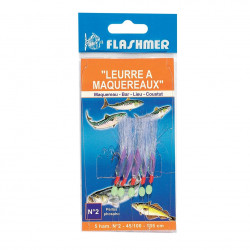 Mackerel lure with beads 5 hooks Flashmer