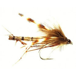 Fly moust - craneflies & damsels cdc drowning daddy 07