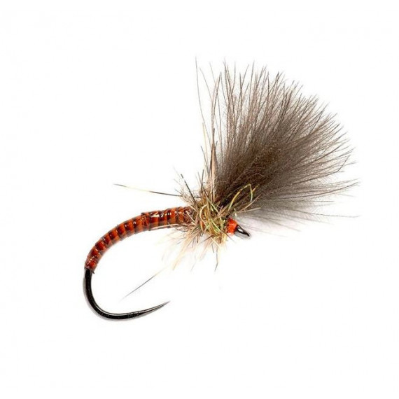 Fly quill cdc Emerger Orange b/l s14 Fulling Mill 1