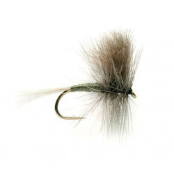 Fly cdc gray wulff s10 Fulling Mill