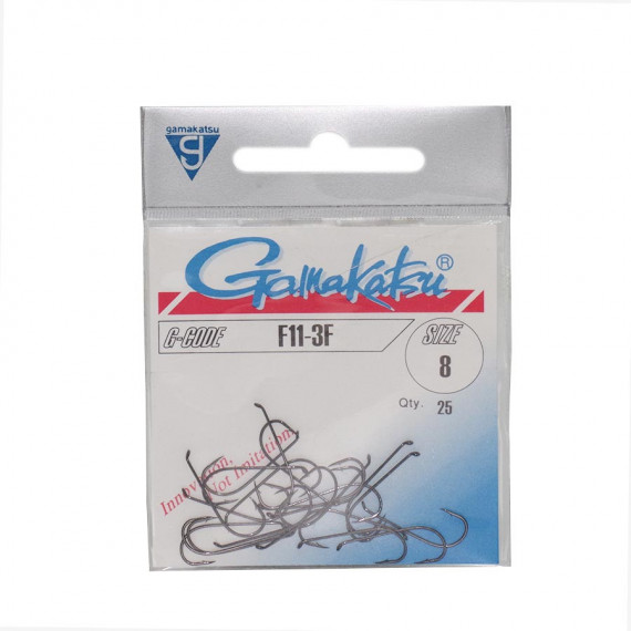 25 vliegvissen haken Gamakatsu f11-3f 1