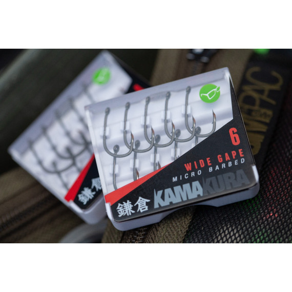Anzuelo para carpa Korda Kamakura Wide Gape por 10 1