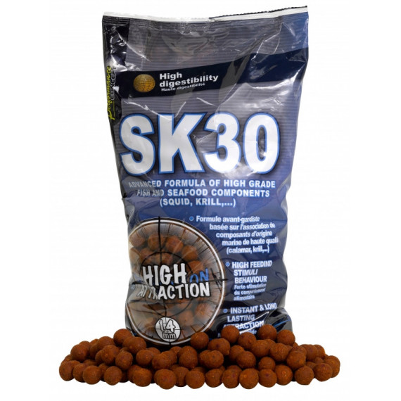 Boilies Starbaits sk30 Concept 14mm 2.5kg 1