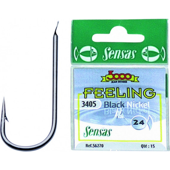Sensas 3405 Black Haken pro 15 Stück 1