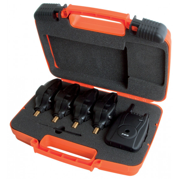 Koffer van 4 Fox micron MXR + detectoren met Fox regeleenheid (4 kleuren) 5