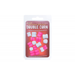Artificial bait Double Corn white/pink per 16