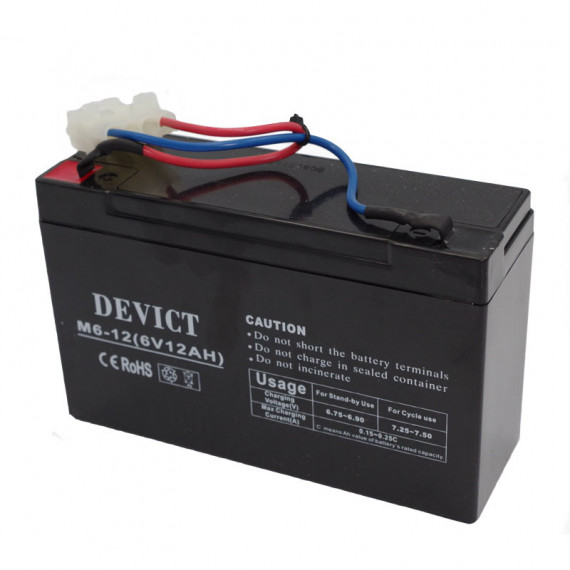 6v/10-12a ANATEC lead battery 1