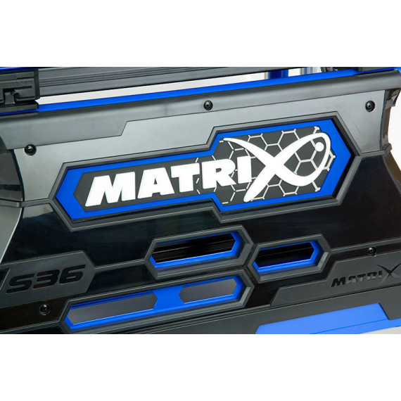 Matrix station s36 Super Box blauw inc 2 ondiep 3