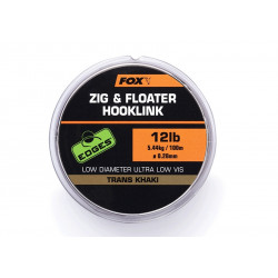 Nylon Fox Edges Zig & floater hooklink - 100m