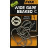 Fox Wide Gape Beaked x Micro barbed hooks min 1