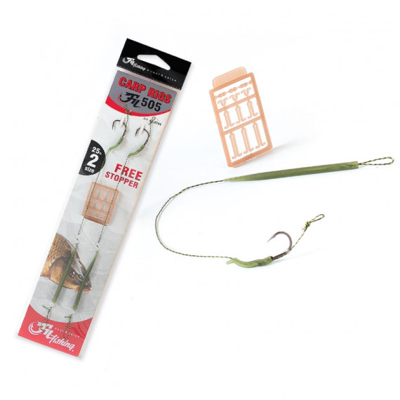 Onderlijn 25 pond karper Extracarp 505 - 22cm 1