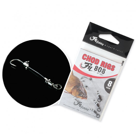 Caña de pescar corta Chod Carpa extra 25lb 1