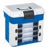 Boite de pêche Superbox 501 bleu / gris 420 x 303 x H400mm Plasticapanaro min 1