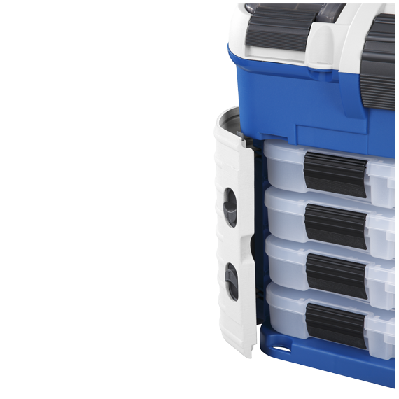 Superbox 501 azul / gris 420 x 303 x H400mm Plasticapanaro 2