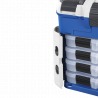 Vissen Doos Superbox 501 blauw / grijs 420 x 303 x H400mm Plasticapanaro min 2