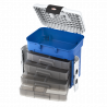 Boîte de pêche Plasticapanaro 503 bleu / gris + 4 casiers min 2