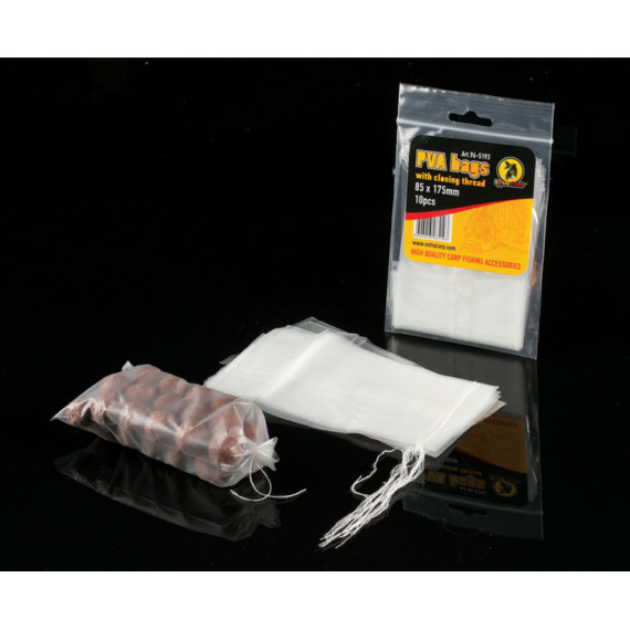 Oplosbare PVA- Draagtas met extracarp koord 85x175mm 1