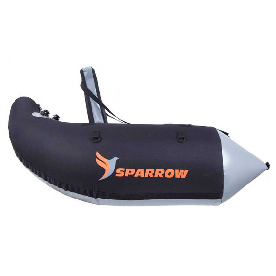 Belly boat Sparrow Cargo Zwart / Grijs 3