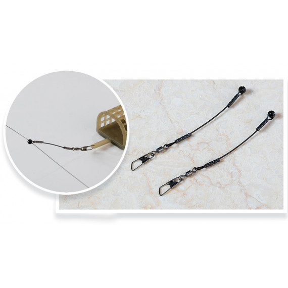 Aparejo para correr el alimentador Carpa extra 1