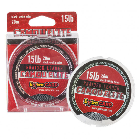 Camou Elit Extra Carp leader braid 1
