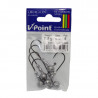 Bleikopf V-Point Classic Jig Head 7.5gr 5Stück Dragon min 2