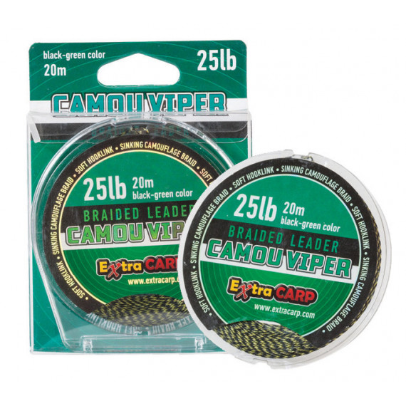 Trenza Camou Viper 20m extra para carpa 1