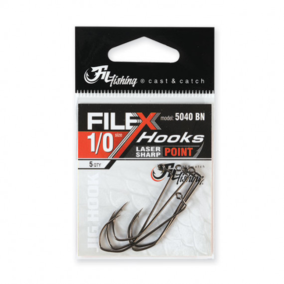 Filex 5040 Filfishing Haken 5er Pack 1