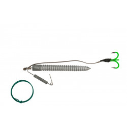 Loodhoudende kop Madcat A Static Spin Jig System 80mm 2/0 - 60gr