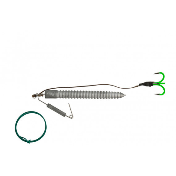 Loodhoudende kop Madcat A Static Spin Jig System 80mm 2/0 - 60gr 1