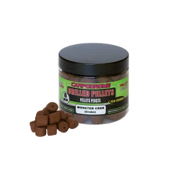 Pellets 80gr geboord 8mm Monster Crab Fishing Fun 1