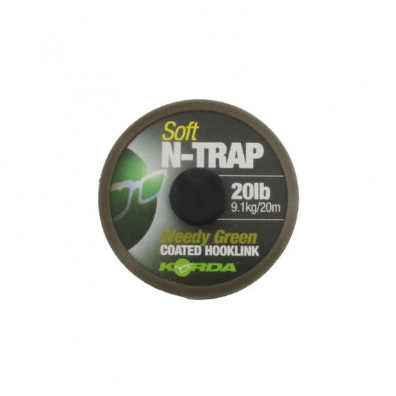 Tresse gainée N-Trap Soft 20lb Weedy Green 1
