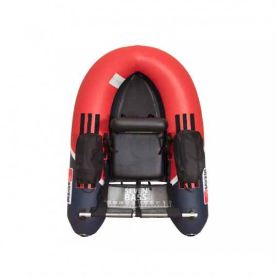 Float Tube Seven Bass Brigad Racing Blue Red 3