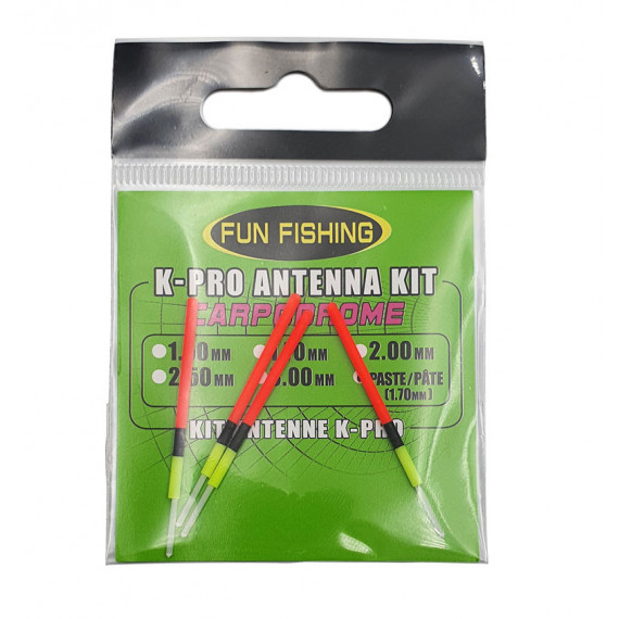 Kit de antena Pro Paste X4 Fun Fishing Series 1