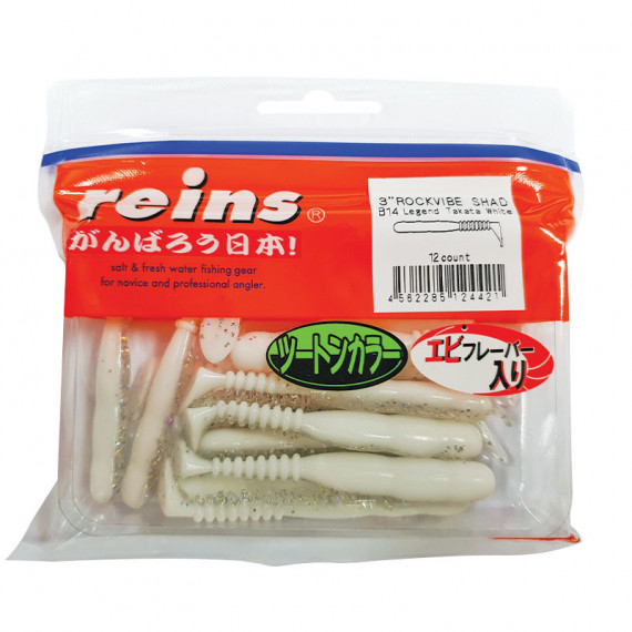 Reins Rockvibe Shad soft lure 3 inches per 12 1