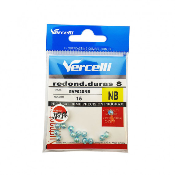 15 perles ronde dures Vercelli S 1