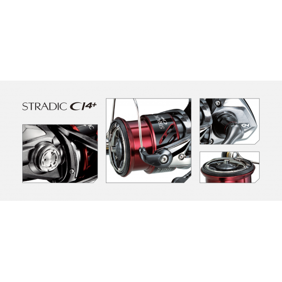 Carrete Shimano Stradic ci4+ 2500 S 4