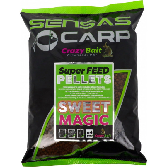Pellet Super Feed Pellets Sweet Magic 700g Sensas 1