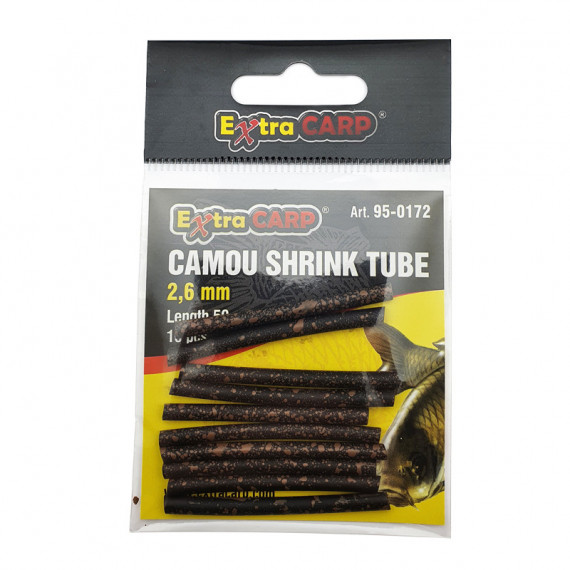 Gaine thermorétractable Camou Shrink Tube 50 mm par 10 Extracarp 1