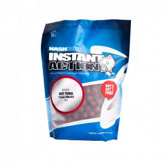 Boilies instant act. Hot Tuna 1kg Nash 1