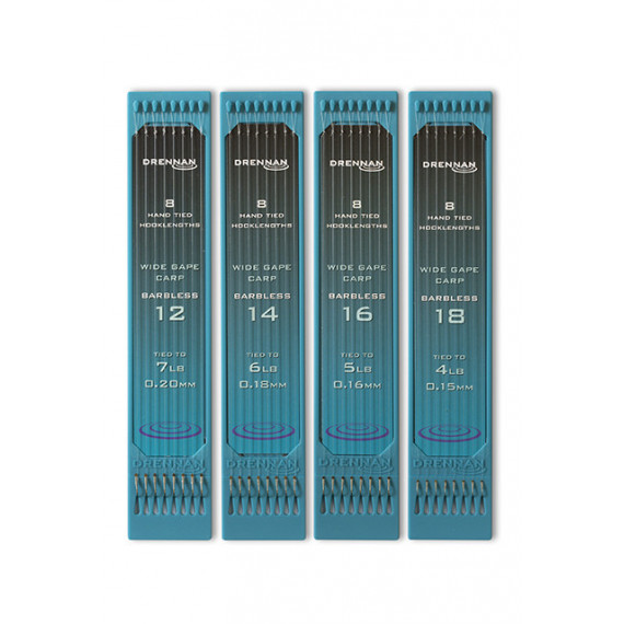 Onderlijn 6 Plate Wide Gape Drennan Carp 1