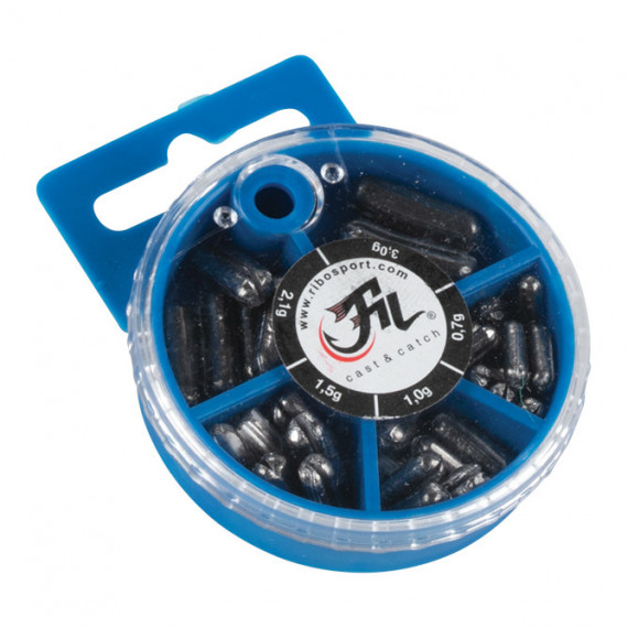 Doos lood lood Styl Filfishing 70gr 5 maten 1