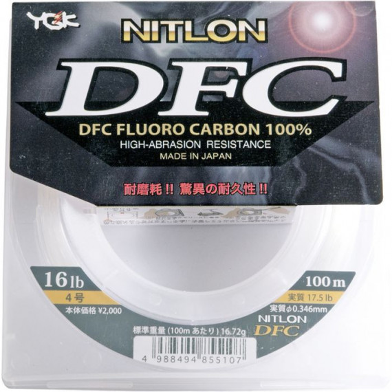 Fluorocarbon Nitlon DFC 100m YGK 1
