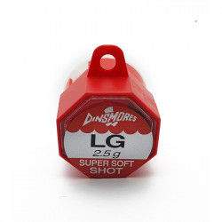 Super soft shot Engelse lood Doos LG 2.5gr Dinsmore