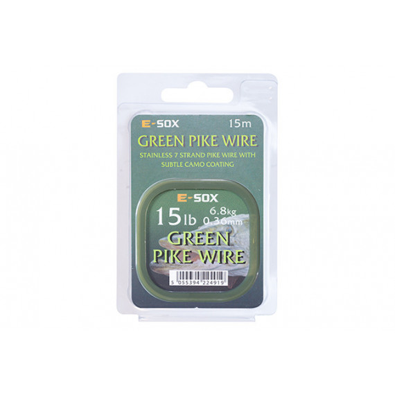 Green Pike Wire E-Sox Drennan 15m 1