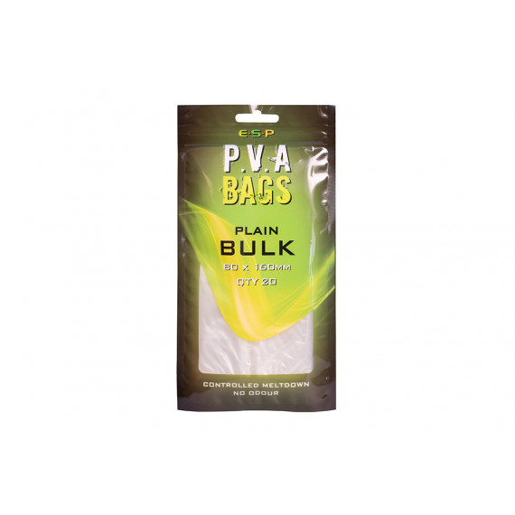 PVA Bag Esp Mk2 Plain Bulk 8x16 1