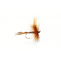 Fly Dry Winged Dry Flie Traditional March Brown Fulling Mill