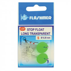 Stop Float Long Cristal Taille S par 20 Flashmer