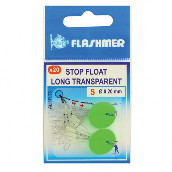 Stop Float Long Cristal Taille S par 20 Flashmer 1